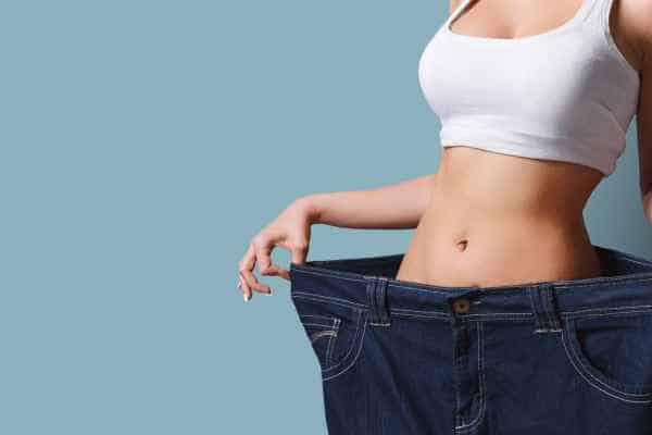 woman after fat reduction treatment Diss