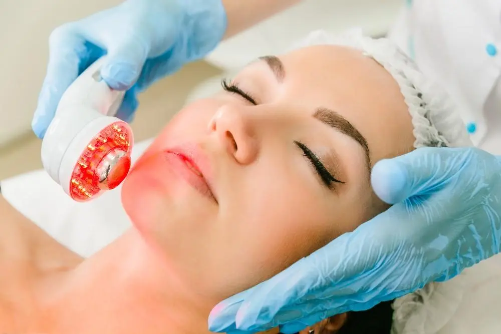 woman having non-surgical Morph8 treatment Diss