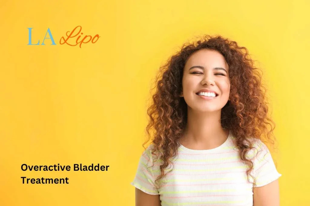 woman smiling about overactive bladder treatment Diss solutions
