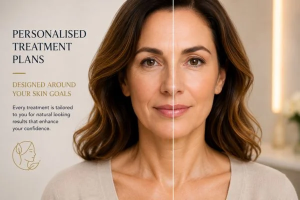 Before and after results of Collagen Lift Therapy Diss